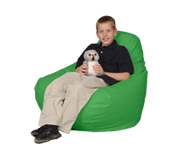 Kid's beanbag in Lime