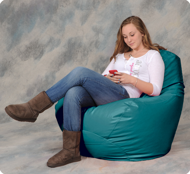 Scuba Blue Teen Beanbag