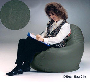 Hunter Green Youth Beanbag