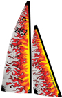 Soling 1 Meter Sails in Flames