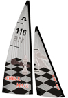 Soling 1 Meter Sails Check Mate