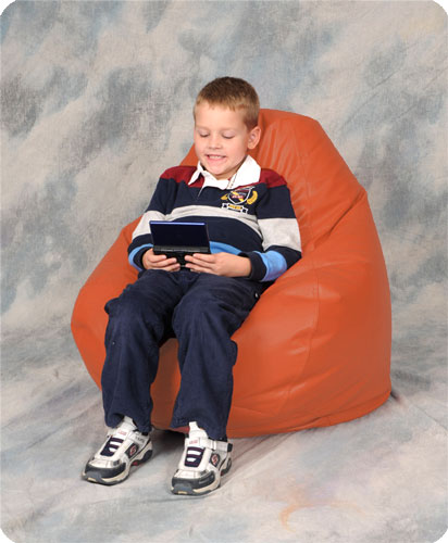 Tangerine Kids Bean Bag Chairs