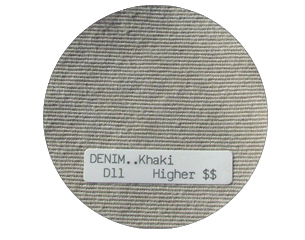 Denim Khaki Teen Beanbag