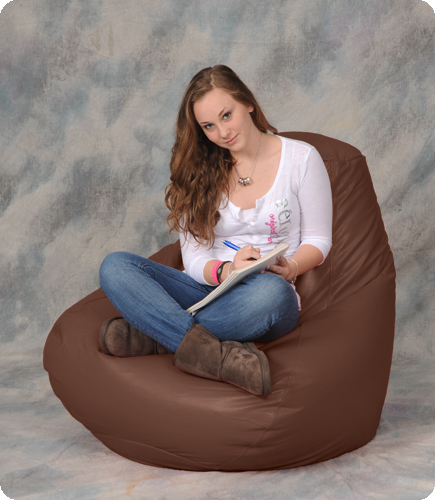 Golden Brown Large Bean Bag