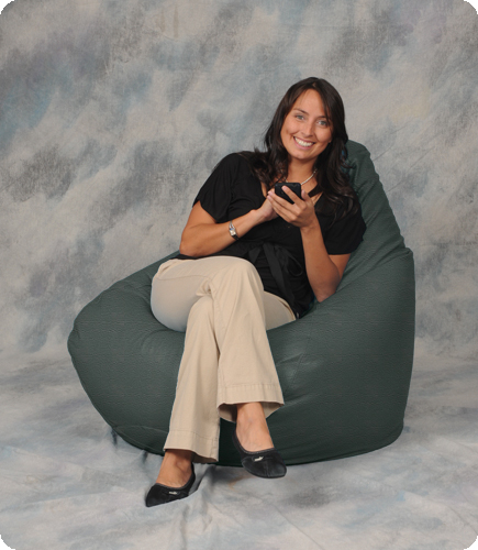 Moss Green  Bean Bag Chairs for Adults