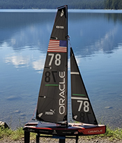 DragonFlite 65 Sails bLACK oRACLE