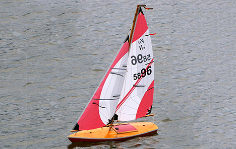 3DL membrane technology sail design showing fiber layout