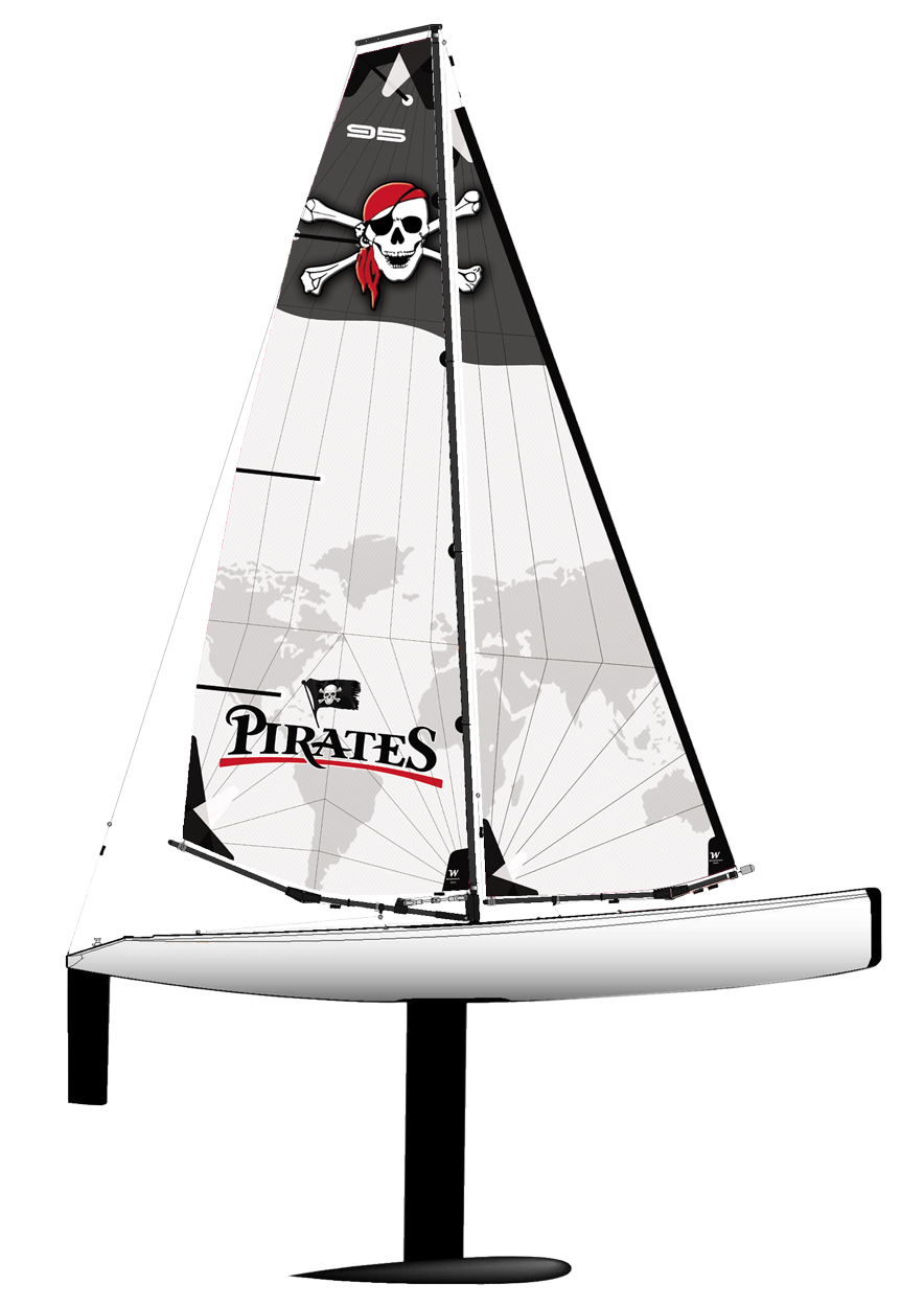 DragonFlite 95 Sails Pirates