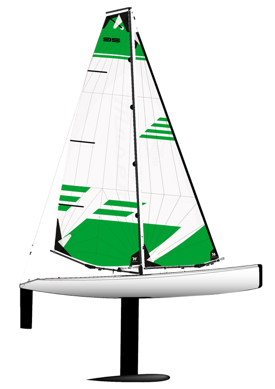 DF95 Sails Green Buffet