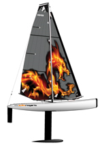 DragonFlite 95 Sails Fire Dragon