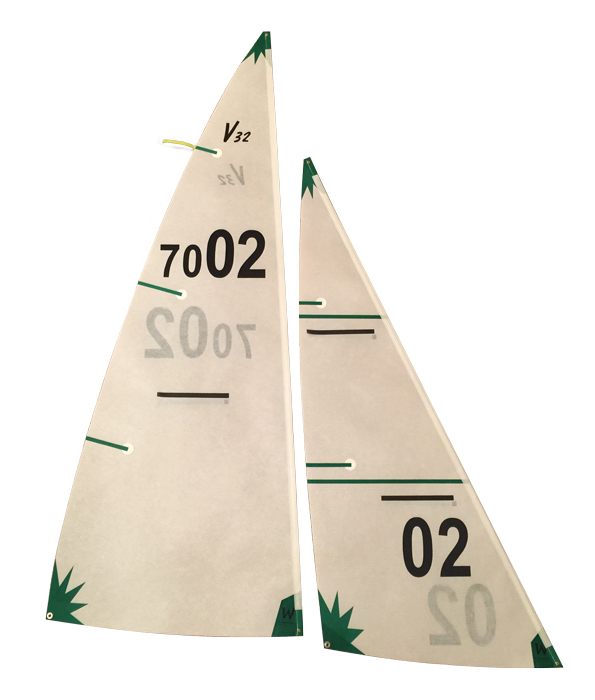 V32 White Sails